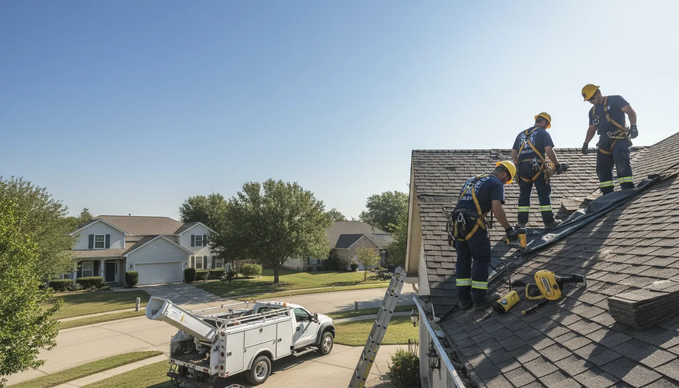 Emergency Roof Repair in Sidney, IL near me